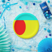 Abstrakt Pappteller (Party)