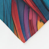 ABSTRAKT PARROT BLANKET FLEECEDECKE (Ecke)