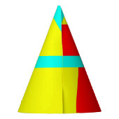 Abstrakt Partyhütchen (Rückseite)