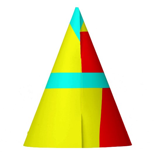 Abstrakt Partyhütchen (Rückseite)