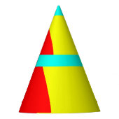 Abstrakt Partyhütchen (Vorderseite)