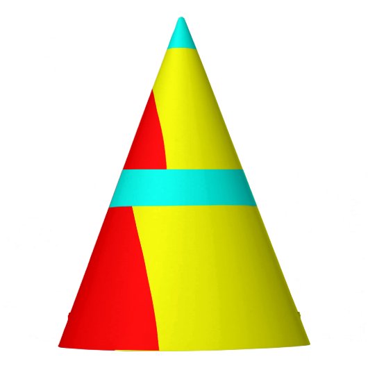 Abstrakt Partyhütchen (Vorderseite)
