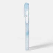 Abstrakt Pastel Blue Sky Clouds personalisieren Case-Mate iPhone Hülle (Rückseite / Links)