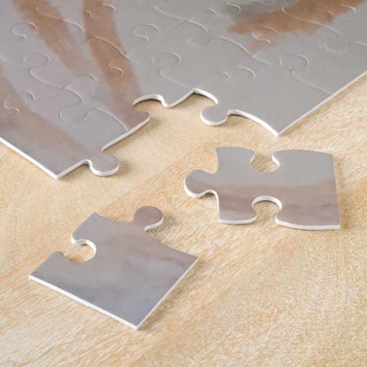 Abstrakt Pastel Floral Jigsaw Puzzle (Seite)