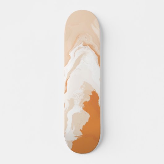 Abstrakt Pastel Paint Ginger Edition Skateboard (Vorne)