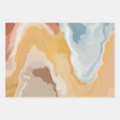 Abstrakt Pastell Paint Summer Edition Geschenkpapier Set (Vorderseite)