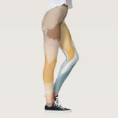 Abstrakt Pastell Paint Summer Edition Leggings (Rechts)