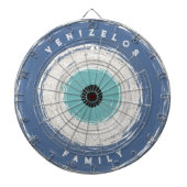 Abstrakt Personalisiert Dartscheibe (vorne)