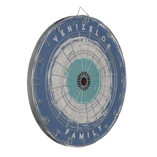 Abstrakt Personalisiert Dartscheibe (Vorderseite Links)