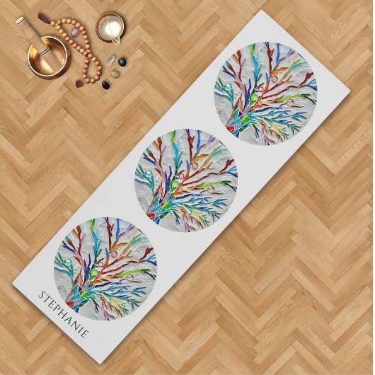 Abstrakt Personalisiert Yogamatte