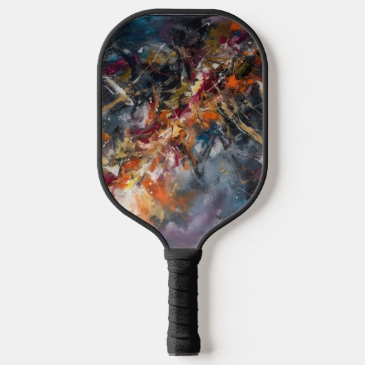 Abstrakt Pickleball Schläger (Vorderseite)