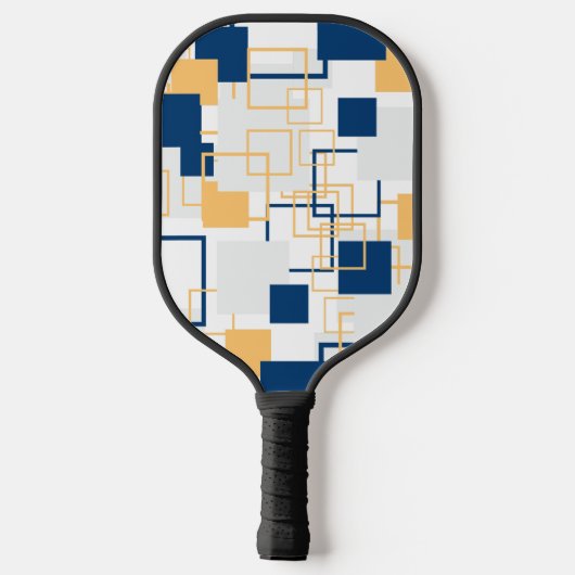 Abstrakt Pickleball Schläger (Rückseite)