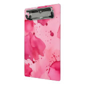 Abstrakt Pink auf Pink Mini Klemmbrett (Gewinkelt2)