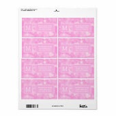 Abstrakt Pink Bokeh Hearts (Vorne)