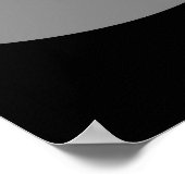 Abstrakt Pink Gray Schwarz-weiß AP0001 Poster (Ecke)