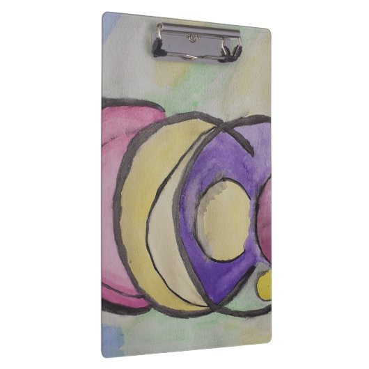 Abstrakt Planets Art Clipboard Klemmbrett (Rechts)