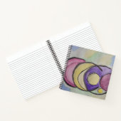 Abstrakt Planets SpiralNotebook Notizblock (Innenseite)