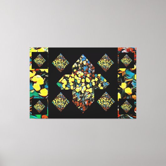 Abstrakt Plus Signatur Tulip Leinwand Kunst (Dream (Vorderseite)