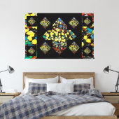 Abstrakt Plus Signatur Tulip Leinwand Kunst (Dream (Insitu (Schlafzimmer))