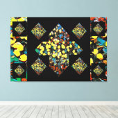 Abstrakt Plus Signatur Tulip Leinwand Kunst (Dream (Insitu (Holzboden))