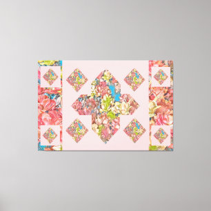 Abstrakt Plus Zeichenkarnation Canvas Print (Schön Leinwanddruck