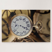 Abstrakt Pocket Watch Jigsaw Puzzle (Horizontal)