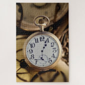 Abstrakt Pocket Watch Jigsaw Puzzle (Vertikal)