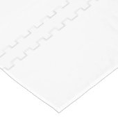 Abstrakt Poinsettia Monogramm Holiday Tablette Tischdecke (Schrägansicht)