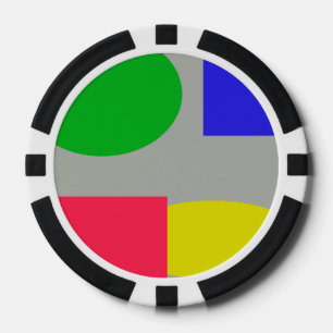 Abstrakt Pokerchips