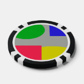 Abstrakt Pokerchips (Einzeln)