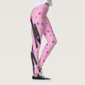 Abstrakt Polka Dot Leggings (Rechts)