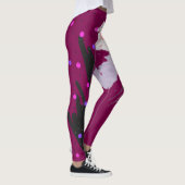 Abstrakt Polka Dot Leggings (Rechts)