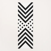 Abstrakt Polka Yogamatte (Vorderseite)