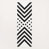 Abstrakt Polka Yogamatte (Rückseite)