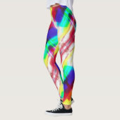Abstrakt Popart primäre Rainbow-Leggings Leggings (Links)
