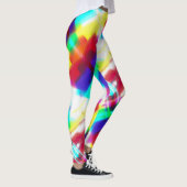 Abstrakt Popart primäre Rainbow-Leggings Leggings (Rechts)