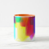 Abstrakt Popart Primary Rainbow Classic Tasse, 11  Tasse (Zentrum)
