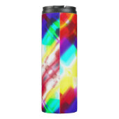 Abstrakt Popart Primary Rainbow Therbler Tumbler Thermosbecher (Rückseite)