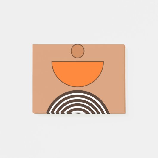 Abstrakt Post-it Klebezettel (Vorderseite)