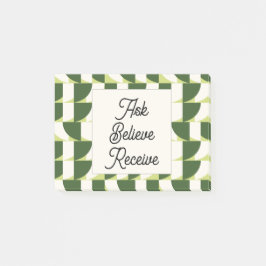 Abstrakt Post-it Klebezettel