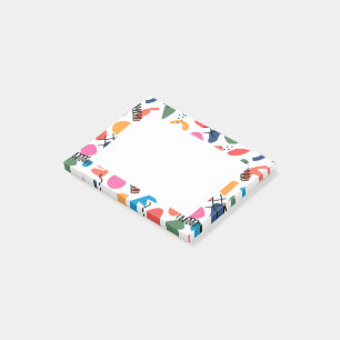 Abstrakt Post-it Klebezettel