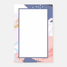 Abstrakt Post-it Klebezettel