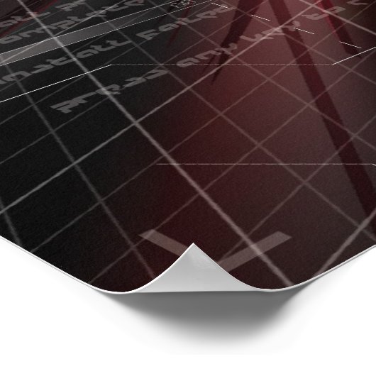 abstrakt poster (Ecke)