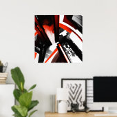 Abstrakt Poster (Heimbüro)