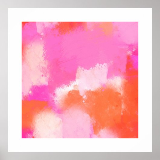 Abstrakt Poster (Vorne)