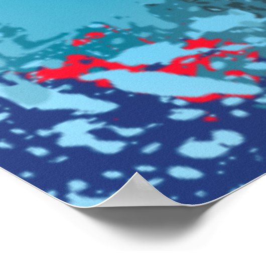 Abstrakt Poster (Ecke)