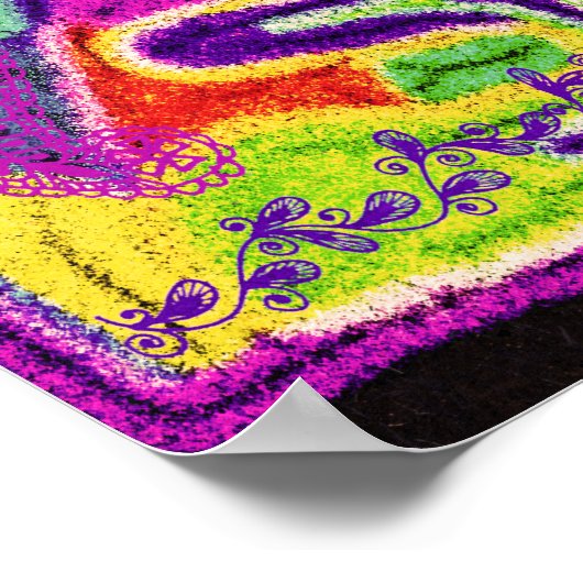 Abstrakt Poster (Ecke)