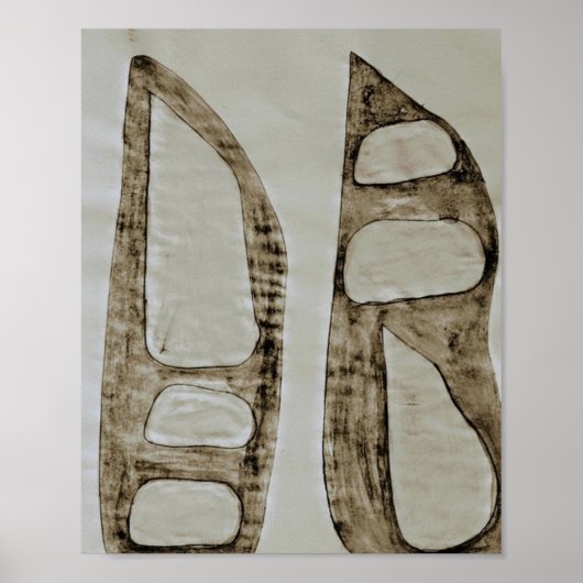 abstrakt poster (Vorne)