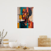 Abstrakt Poster (Küche)