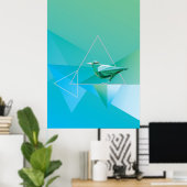 Abstrakt Poster (Heimbüro)